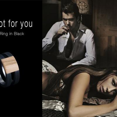 Love Ring in Black